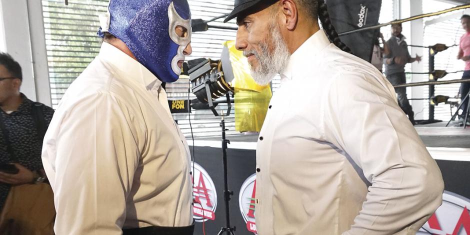 En Vivo: Triplemanía XXVII máscara vs cabellera, Blue Demon y Dr.Wagner Jr.