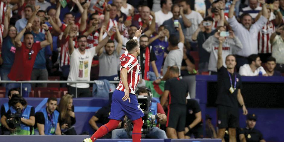 En 15 minutos, Herrera salva al Atlético de Madrid