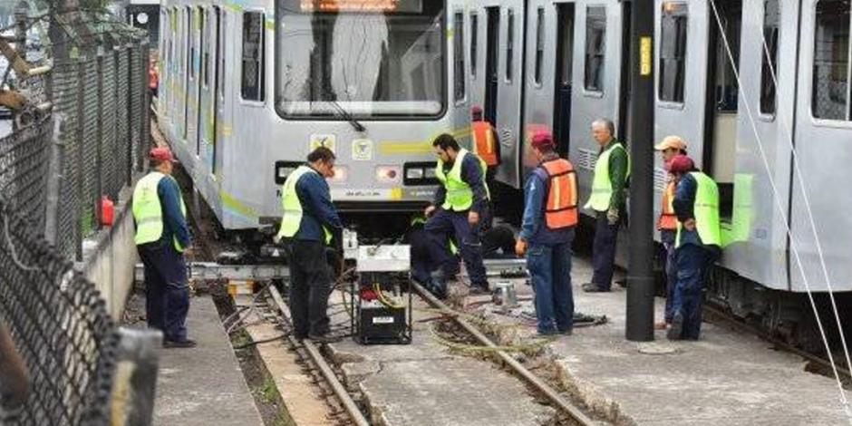 Tren Ligero suspende servicio por falla en la estación Xomali