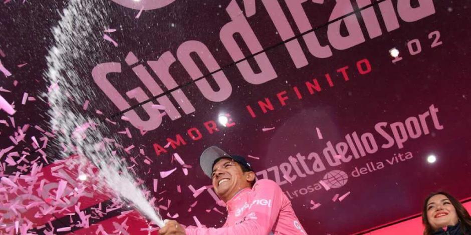 Ecuatoriano 'revienta' el Giro de Italia y gana la etapa 14