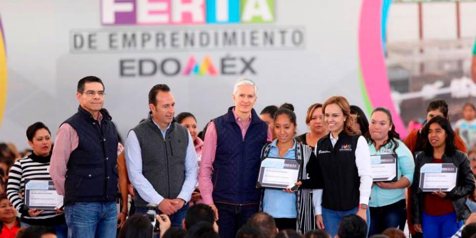 Del Mazo inaugura Feria del Emprendimiento en el Estado de México