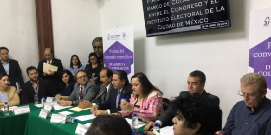 Congreso y órgano electoral analizarán divisiones territoriales en CDMX