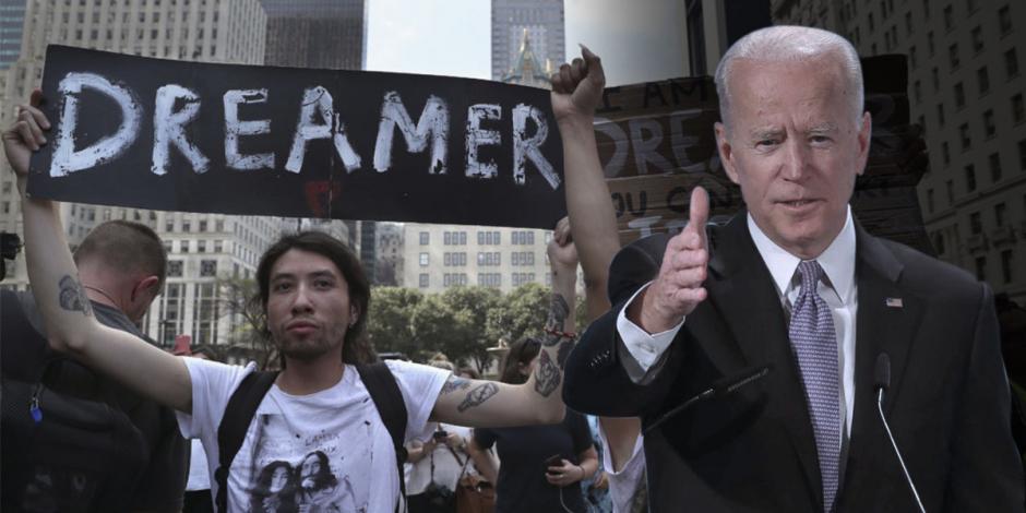 Joe Biden propone dar ciudadanía estadunidense a 800 mil “dreamers”