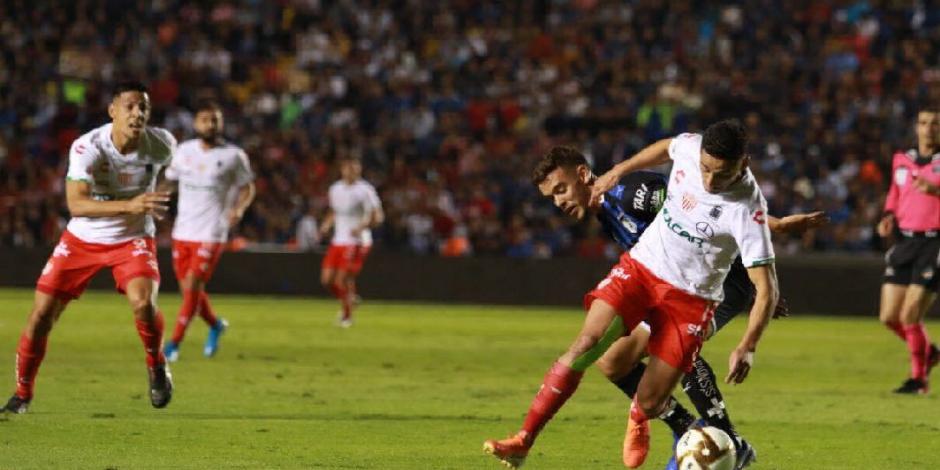 Necaxa rescata pase a semifinales al 79' ante Querétaro
