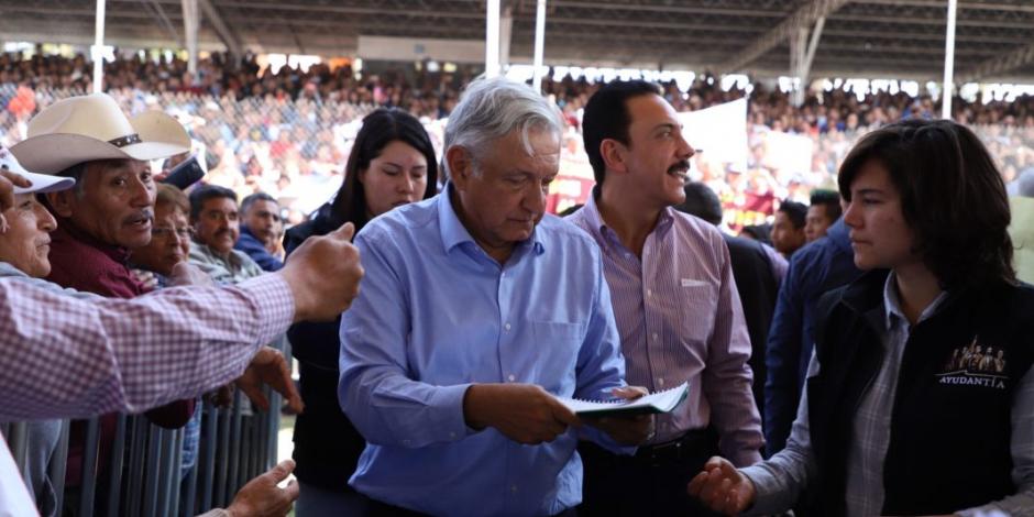 El Presidente de México reconoce el trabajo del gobierno de Hidalgo