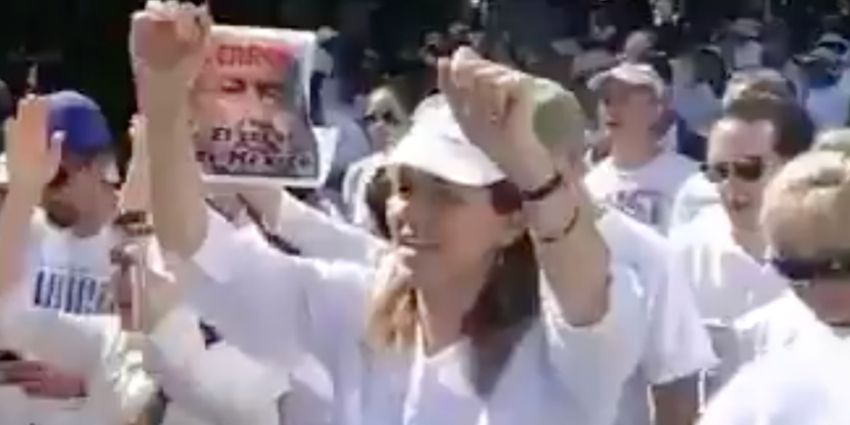 Margarita marcha contra AMLO… mientras Calderón viaja a París (VIDEO)