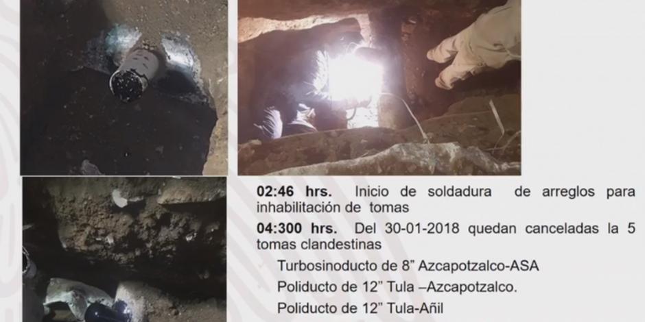 Inhabilitan las 5 tomas clandestinas halladas en Azcapotzalco