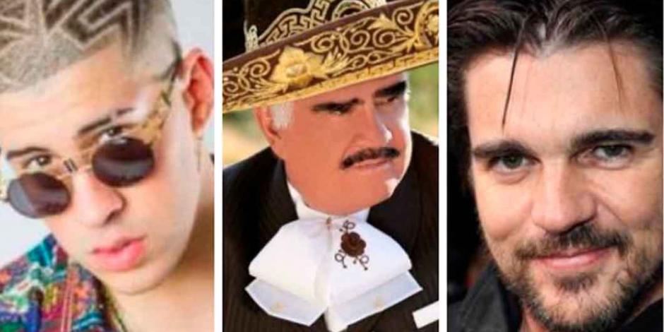 Bad Bunny, Vicente Fernández y Juanes actuarán en los Latin Grammy