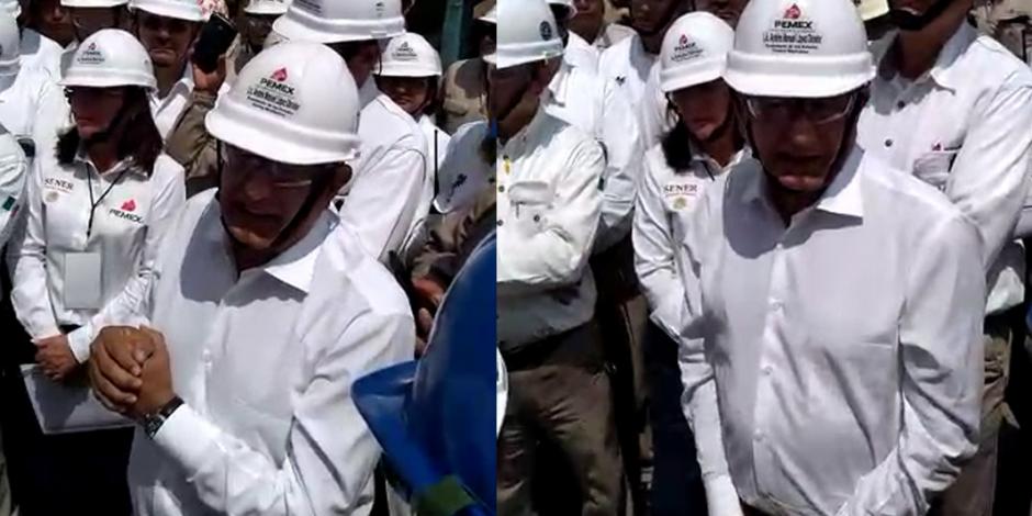 VIDEO: Trabajadores de Pemex se reúnen con AMLO y respaldan propuestas