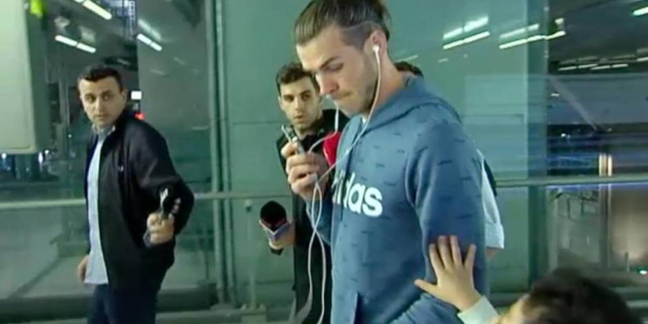 Gareth Bale ignora a niño que le pedía un autógrafo
