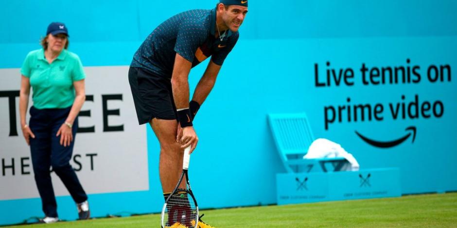 Juan Martín del Potro se perderá Wimbledon por lesión en rodilla derecha