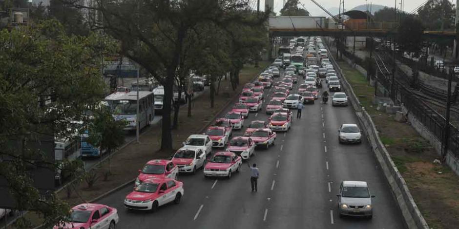 SSC desplegará dispositivo de seguridad y vialidad ante manifestación de taxistas