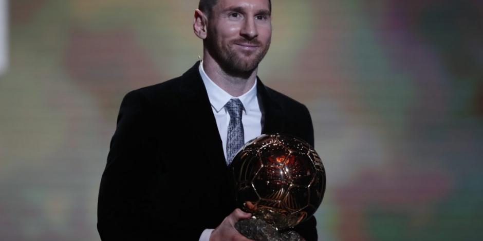 Lionel Messi conquista el Balón de Oro por sexta ocasión en su carrera