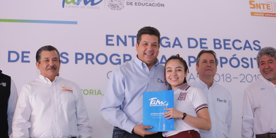 Convoca Gobernador de Tamaulipas a fortalecer el tejido social desde la Educación