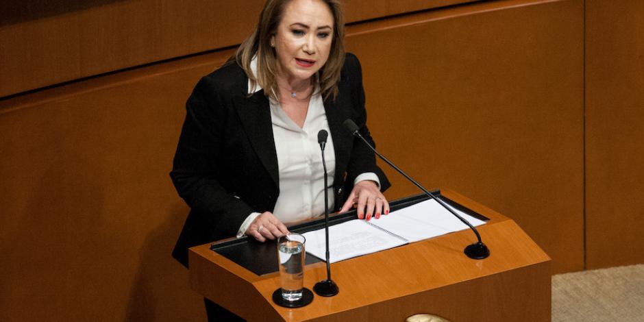Designa Senado a Yasmín Esquivel Mossa ministra de la Suprema Corte