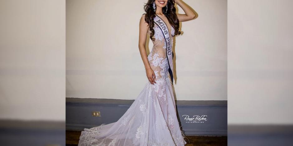 Retiran corona a Miss Perú por video en el que aparece vomitando