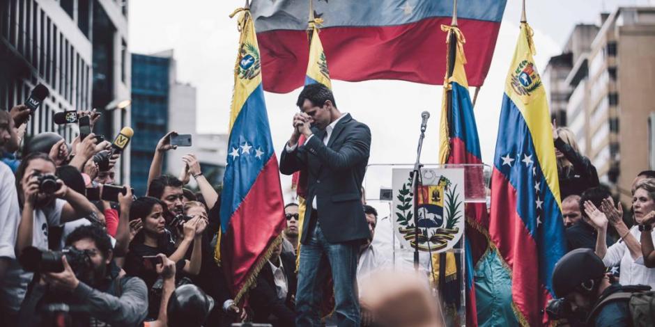Llama Juan Guaidó a efectuar una "gran movilización" la próxima semana