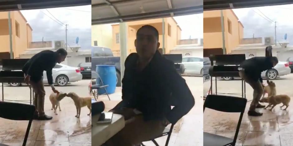VIDEO (fuertes imágenes): Sujeto apuñala a un perro en Piedras Negras