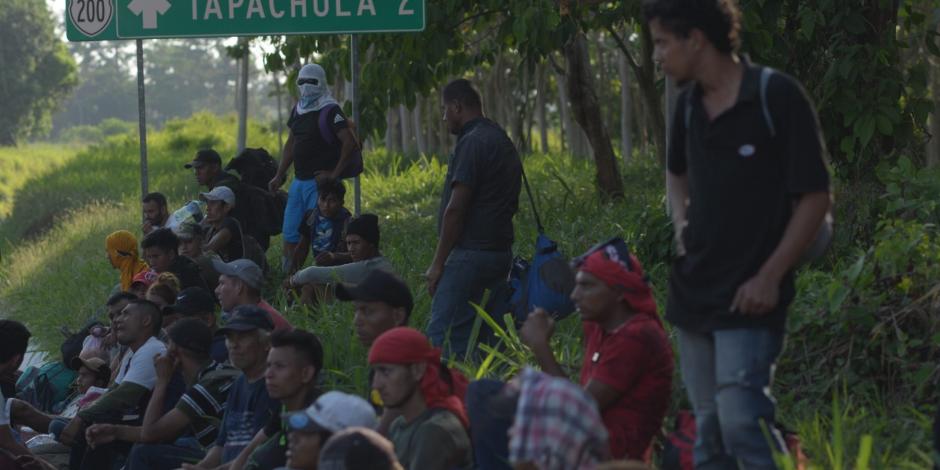 Migrantes en Tapachula decidirán su ruta hacia la frontera norte