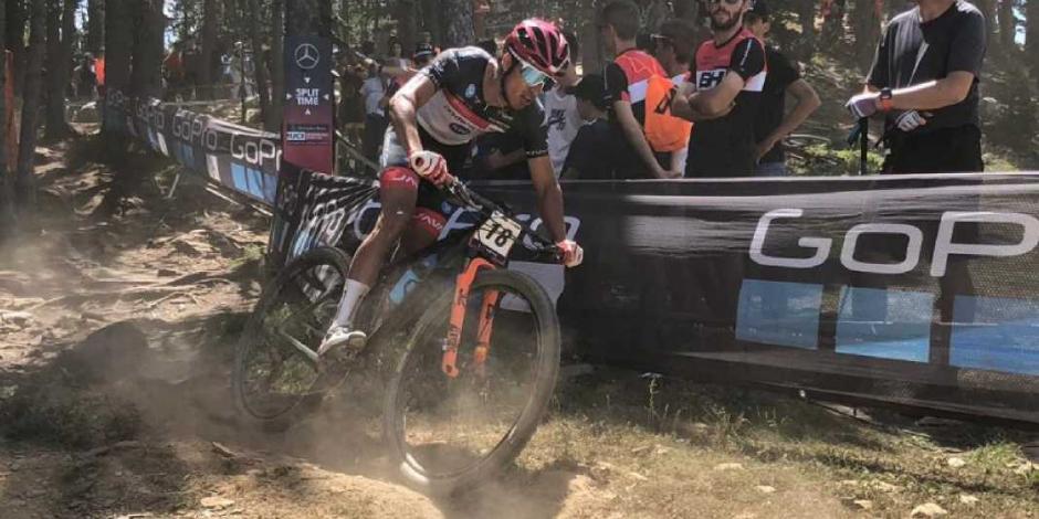 ¡Histórico! Gerardo Ulloa consigue el sexto lugar UCI MTB World Cup 2019
