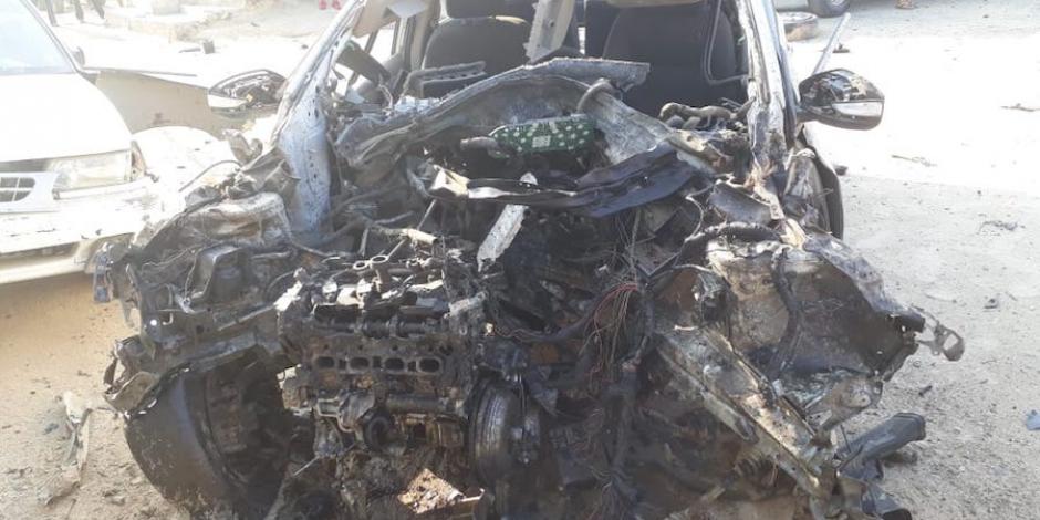 Explosión de coche, por disputa entre criminales: Fiscalía de Guerrero