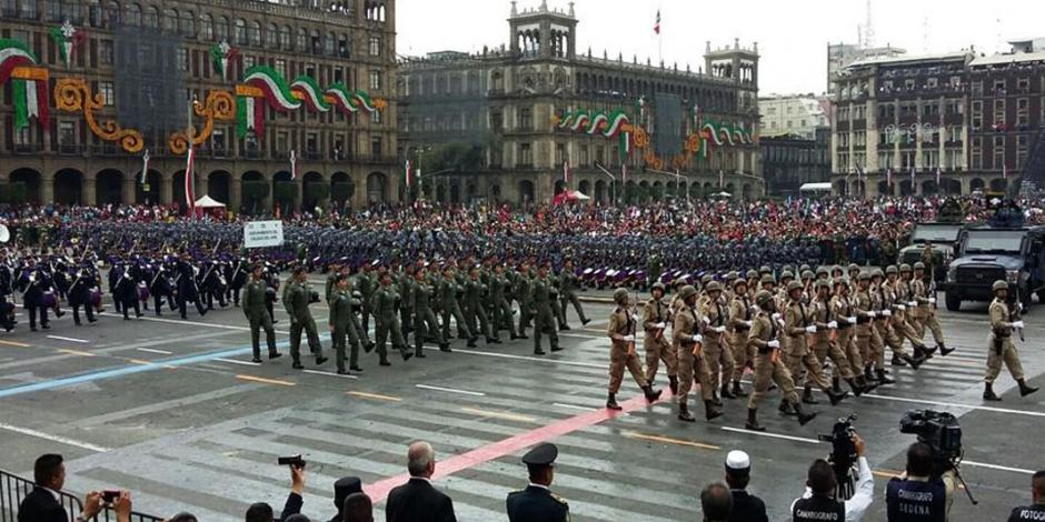 Cierran circulación en inmediaciones del Zócalo por Desfile Militar