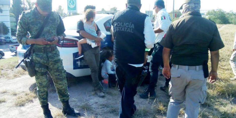 Rescatan a 9 migrantes hondureños en Tamaulipas