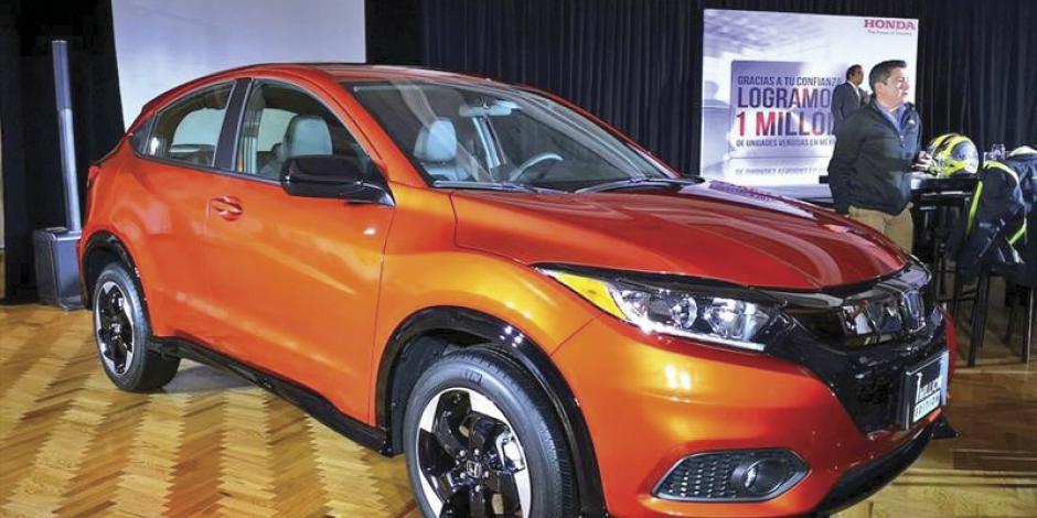 Honda llega a 1 millón de ventas en México