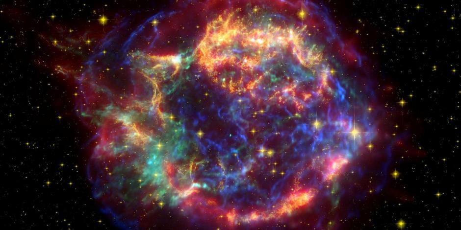 Rareza del cosmos: Observan restos de rayos gamma de una supernova