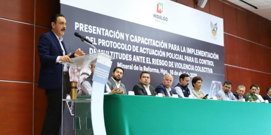 Hidalgo, uno de los dos estados con protocolo para atender violencia colectiva