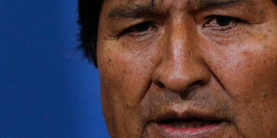 Líder opositor asegura que hay una orden para arrestar a Evo Morales
