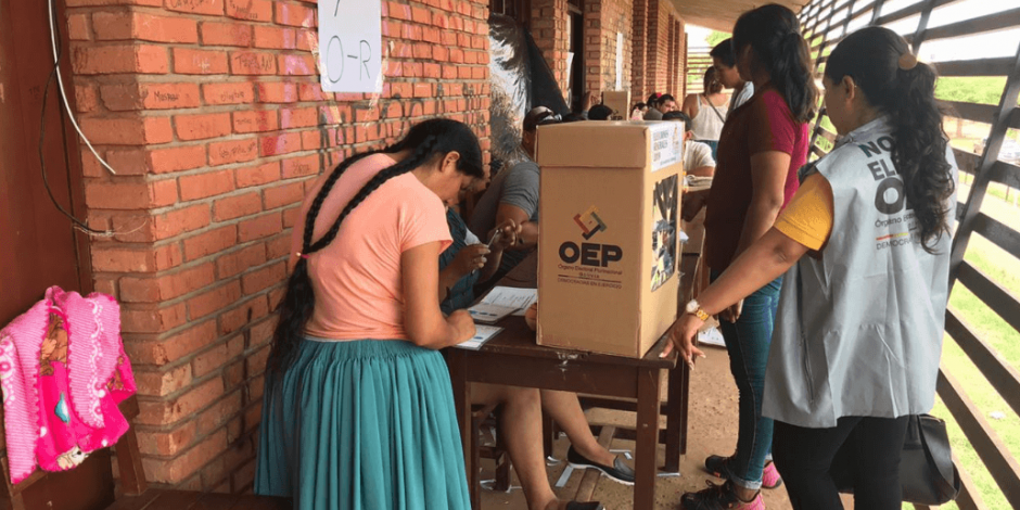 OEA sugiere que la "mejor opción" para Bolivia es segunda vuelta electoral
