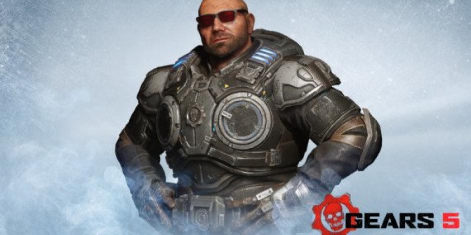 VIDEO: Del cine a los videojuegos: Batista se une a Gears of War