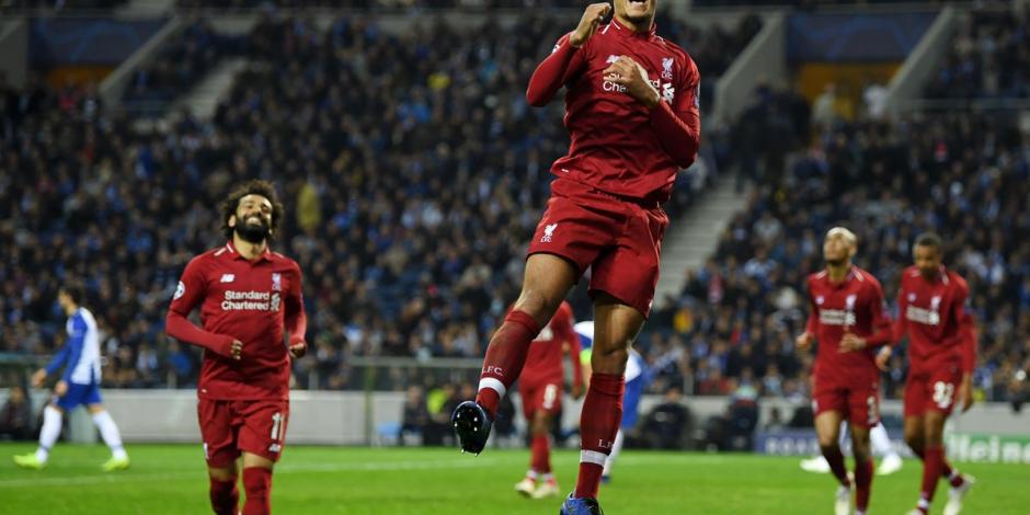 Liverpool avanza a semifinales de Champions tras golear 4-1 al Porto