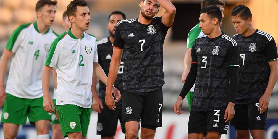 México e Irlanda no se hicieron daño en el torneo Esperanzas de Toulon