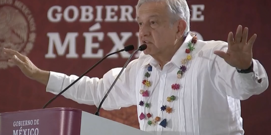 La corrupción ya se acabó "arriba", afirma López Obrador