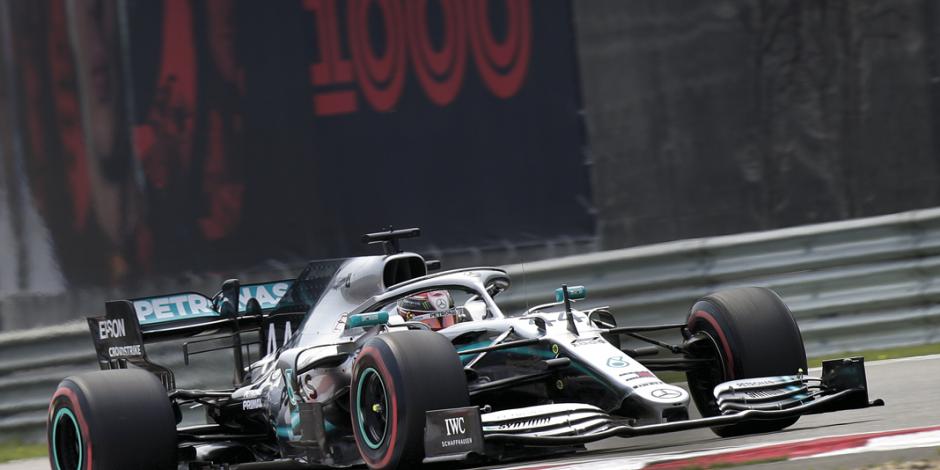 Hamilton gana por sexta vez en China en GP 1000 de F1