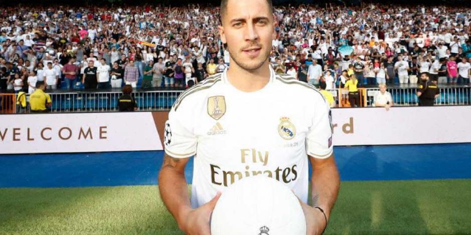 Eden Hazard cumple su sueño y es presentado como refuerzo del Real Madrid