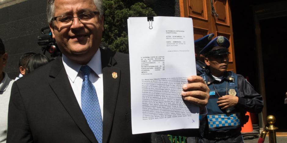 Edil de Mexicali va por impugnación de fallo de SCJN sobre 'Ley Bonilla'