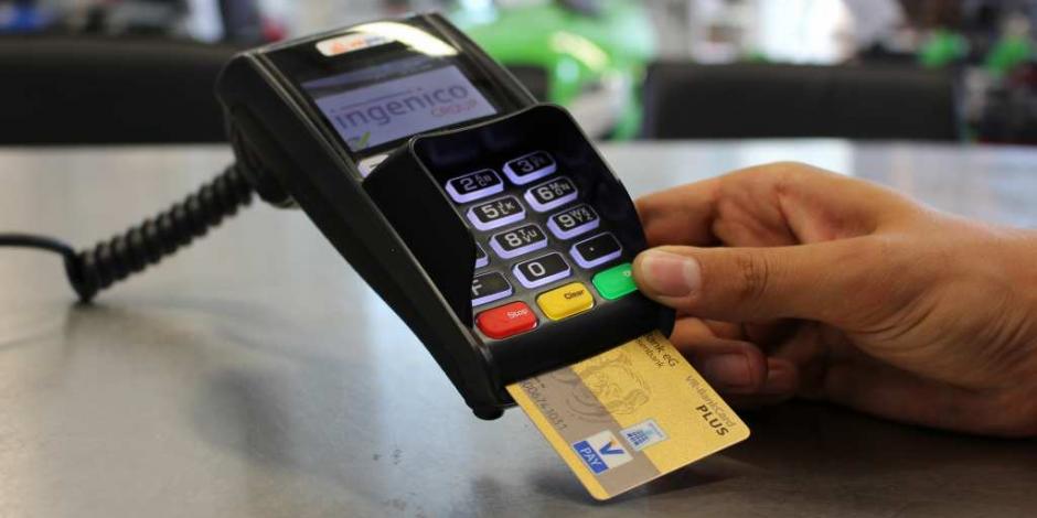 Fallan terminales para hacer pagos con tarjetas bancarias