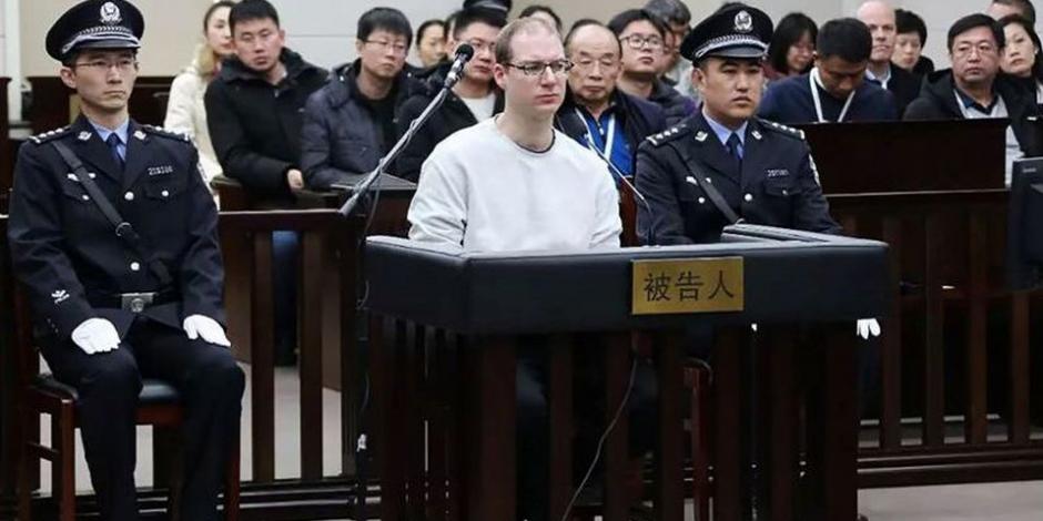 Tribunal de China condena a muerte a un hombre canadiense