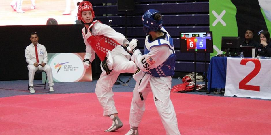 México logra ocho pases en taekwondo para los Juegos Panamericanos