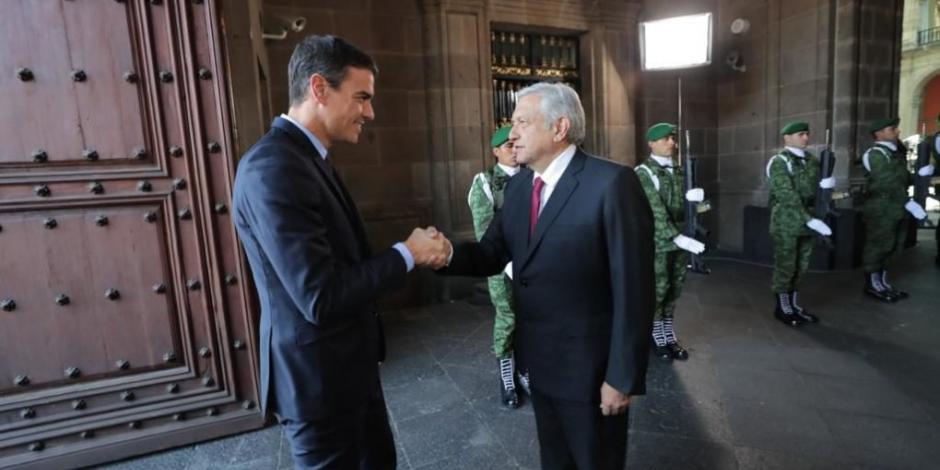 México y España coinciden en estrategia de bienestar, afirma AMLO