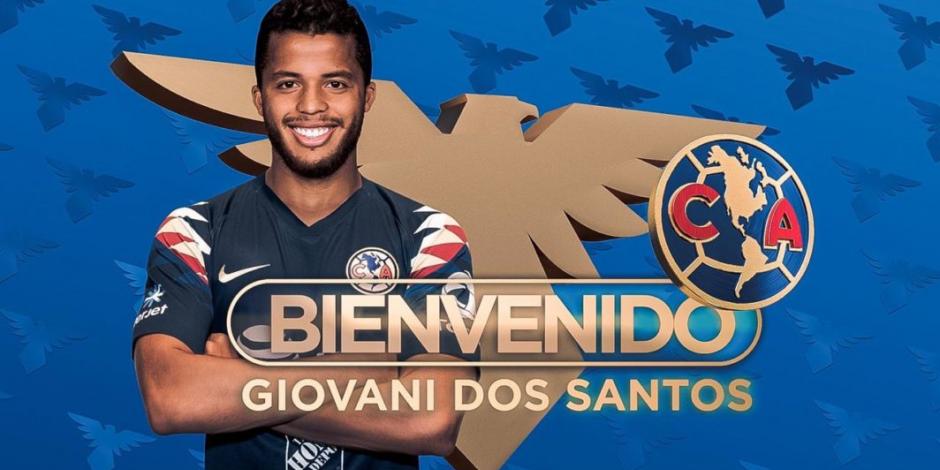 ¡Oficial! Giovani Dos Santos es nuevo jugador del América