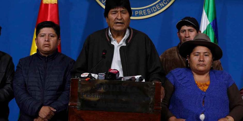 Cae gobierno de Evo Morales y sume a Bolivia en un limbo