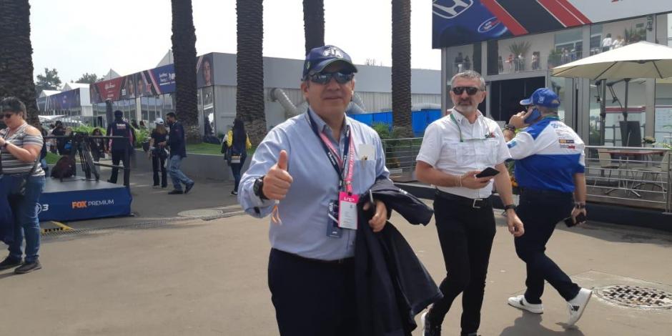 Felipe Calderón se alegra de que la Fórmula 1 se quede en Mexico