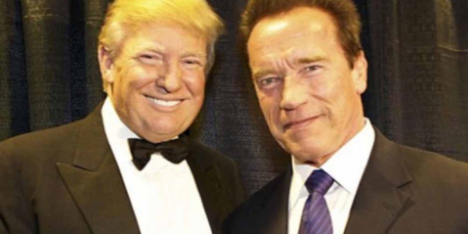 Donald Trump está enamorado de mí: Schwarzenegger