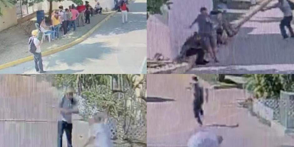 VIDEO: Sicario llega a matarlo pero se le encasquilló el arma