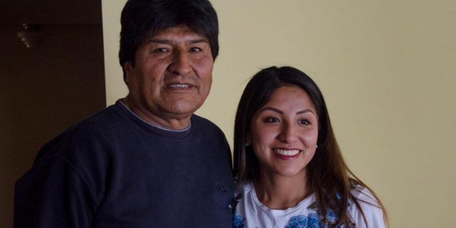 Hija de Evo Morales retira solicitud de asilo a México