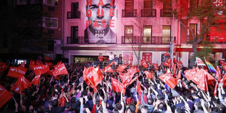 PSOE gana elecciones en España sin obtener mayoría parlamentaria